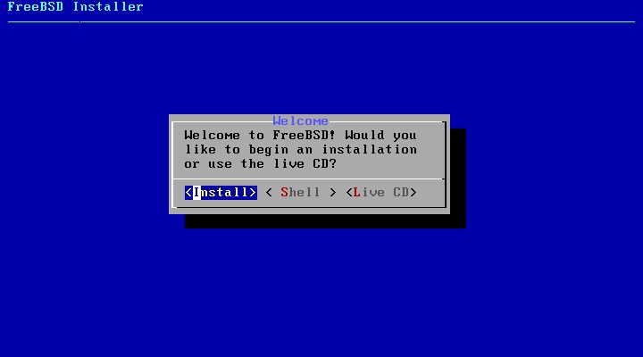 Установка freebsd с флешки