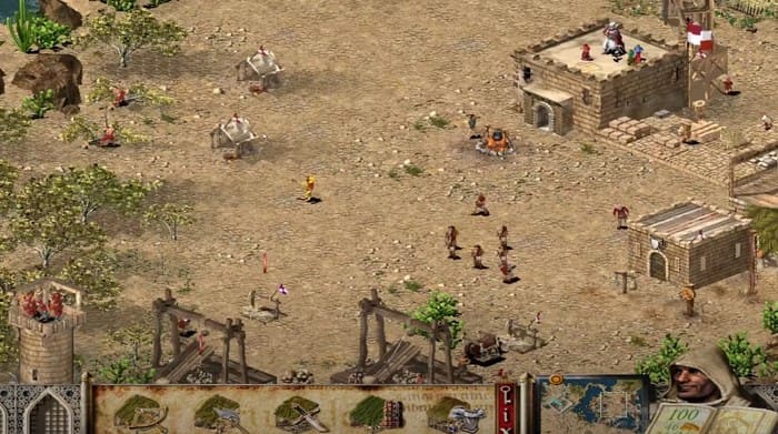 Stronghold Crusader игры про строительство городов