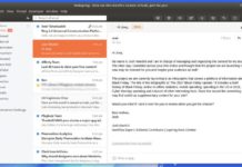 Mailspring теперь доступен как часть пакета Snap