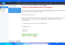 Notes Up — Markdown-редактор для Linux Notes Up - Markdown-редактор для Linux