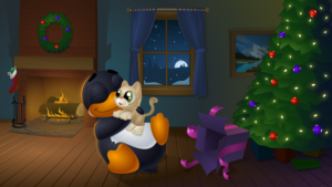 Новогодний Tux 2011