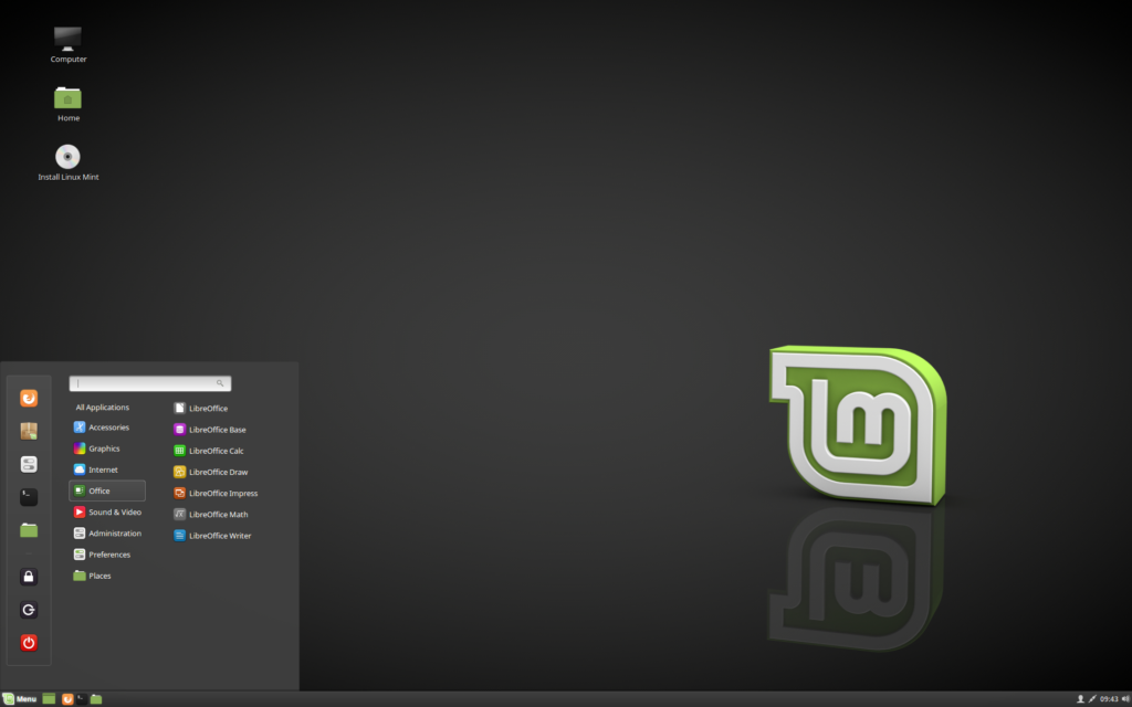 Лучшие дистрибутивы Linux 2017 Mint Cinnamon