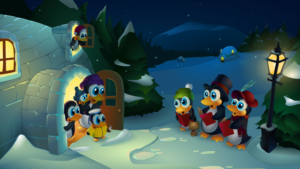 Новогодний Tux 2014