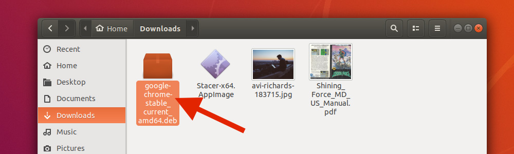 Установка Google Chrome на Ubuntu