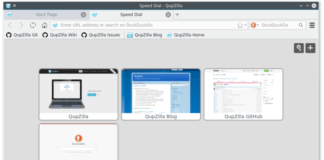 7 браузеров альтернатив Google Chrome - Qupzilla