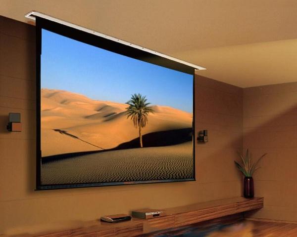 Проектор для домашнего кинотеатра - Экран для проектора