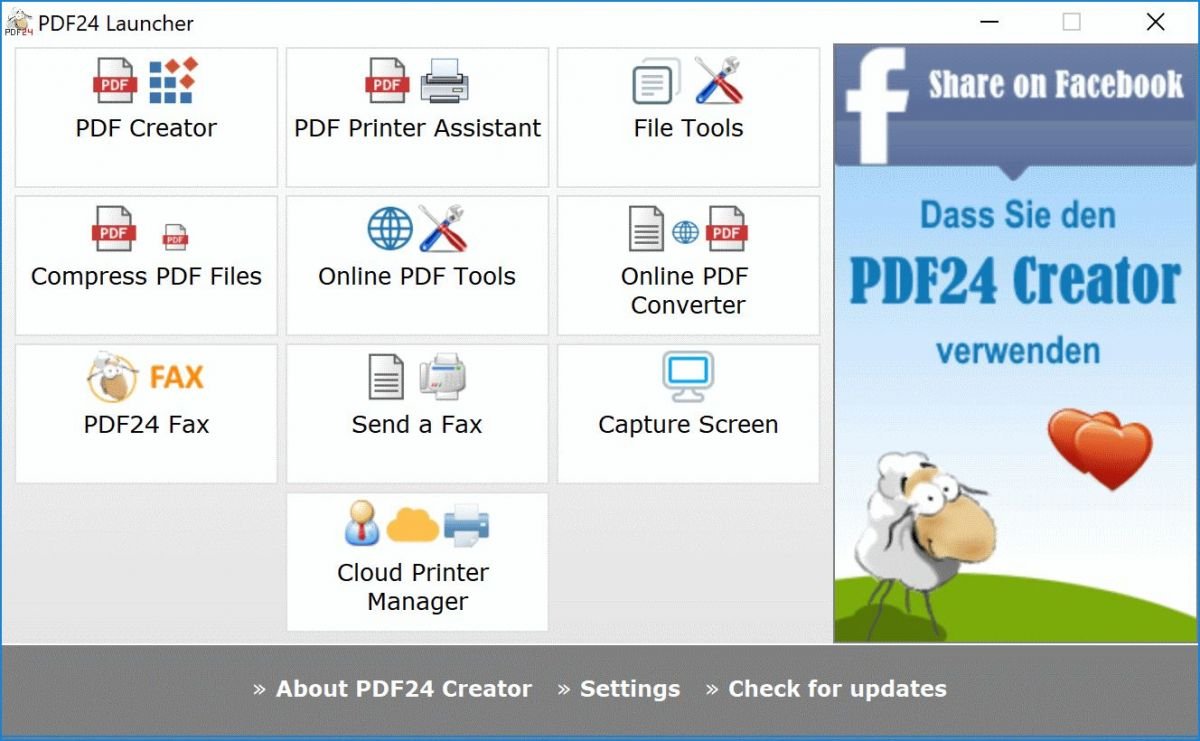 Программа PDF24 Creator поможет вам бесплатно отредактировать документ формата PDF